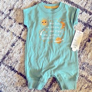 Cat & Jack onesie 0-3 months